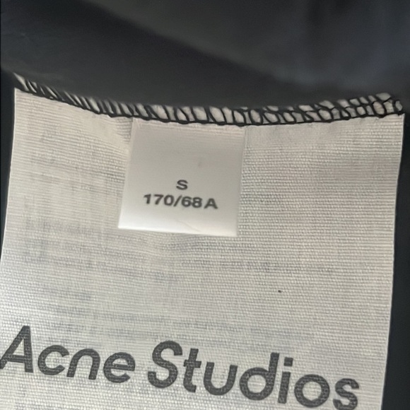 ACNE STUDIOS High Waist Wide Leg Sweatpants Small - Picture 7 of 12